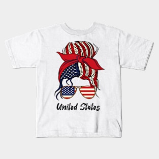 Patriotic Chic, USA Pride Kids T-Shirt